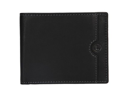 Pánská kožená peněženka Lagen - černá