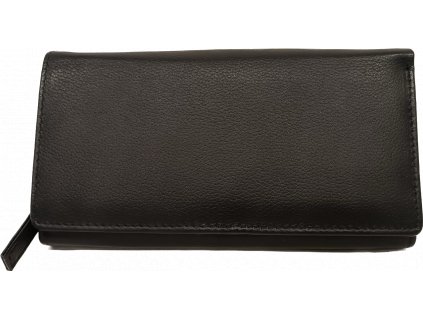 Dámská kožená peněženka Vera Pelle - černá