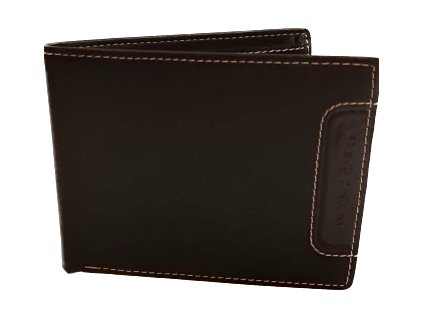 Pánská kožená peněženka Antonio Basile - černá