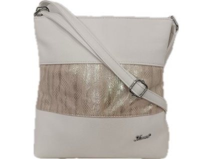 Dámská crossbody kabelka Karen Beti - bílá