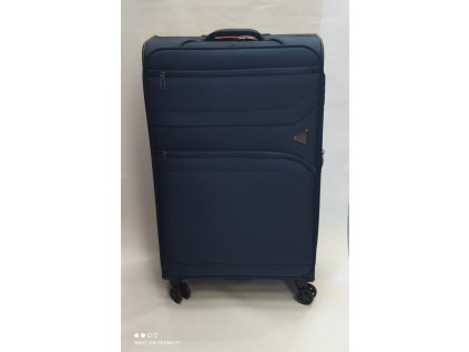 Cestovní kufr textilní Snowball - tmavě modrý vel.S