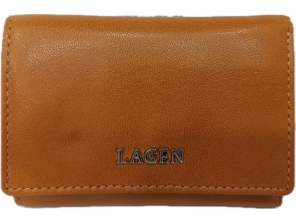 Dámská kožená peněženka Lagen 2131 - žlutá