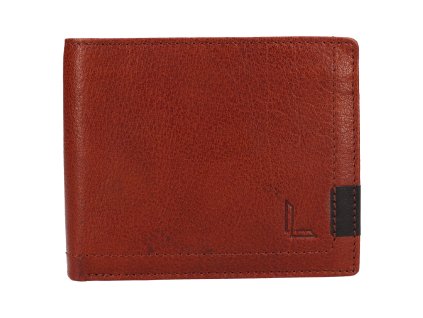 Pánská kožená peněženka Lagen - cognac