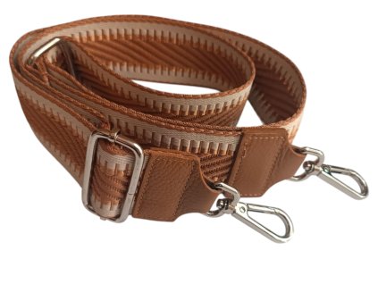 Popruh na kabelku - Hnědá