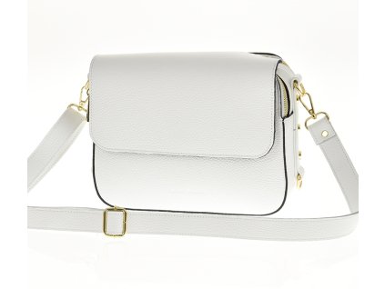 Dámská crossbody kabelka Laura Biaggi JS170 - bílá