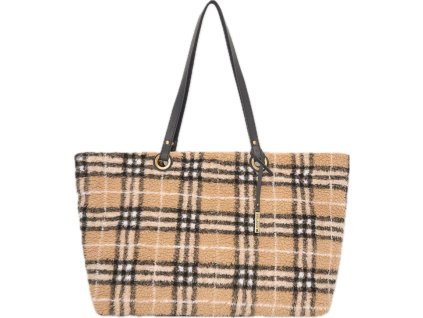 Dámská shopper kabelka Bulaggi Geruite 31679 - krémová