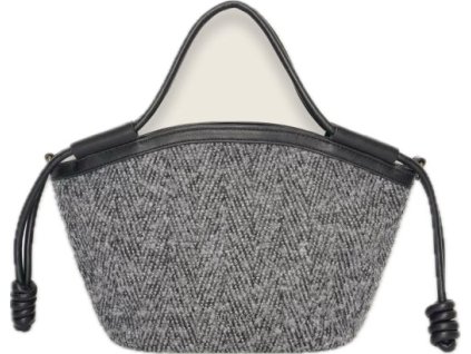 Dámská kabelka Bulaggi Harringbone 31650 - černá