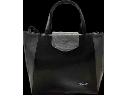Dámská kabelka Karen Luina - černá/ šedá