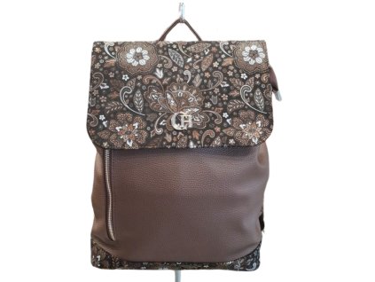 Batoh dámský syntetický Chiara Romero - hnědý
