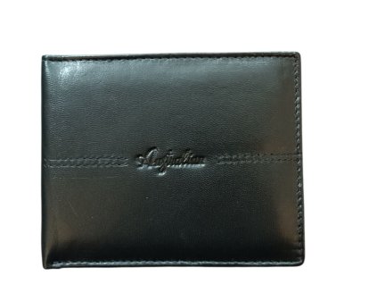 Pánská kožená peněženka Australian 11-U2 - černá