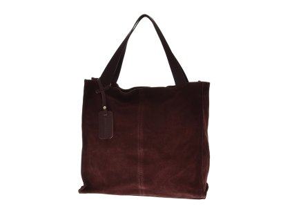 Dámská velká kožená kabelka Laura Biaggi TS54 - 64 - bordó