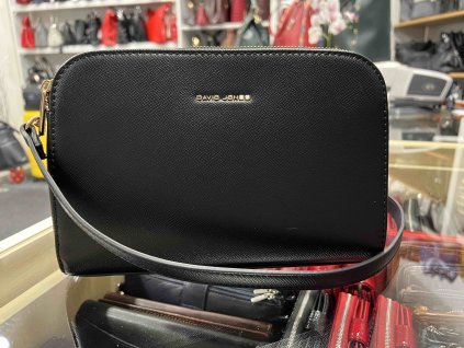 Dámská crossbody kabelka David Jones 6793 - černá