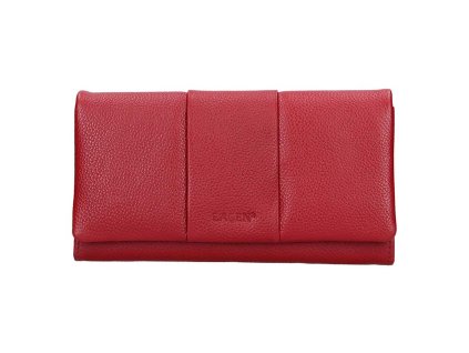 Dámská kožená peněženka Lagen 51455 - červená