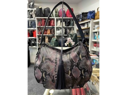 Dámská kabelka Bulaggi 1055 - modrá/ vzor