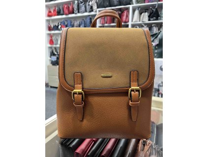 Dámský batoh David Jones 5647 - cognac