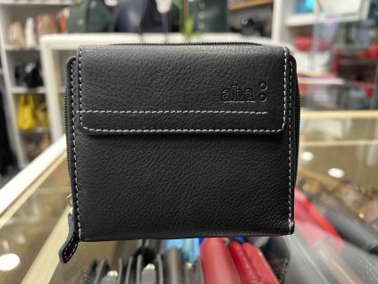 Pánská kožená peněženka Aha 119912 - černá