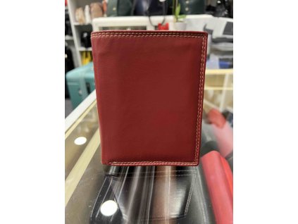 Pánská kožená peněženka Vera Pelle EC343 - červená