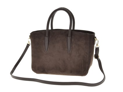 Dámská kožená kabelka Laura Biaggi 04-566 - hnědá