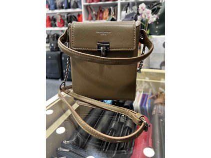 Dámská crossbody kabelka David Jones 6286 - khaki