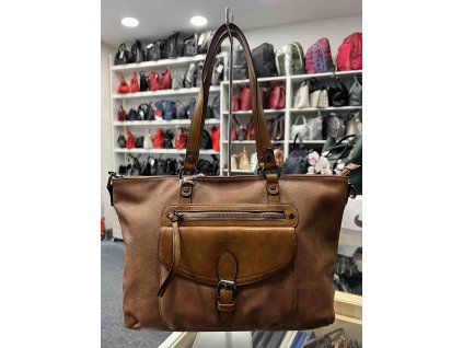 Dámská kabelka David Jones 6708-4- hnědá