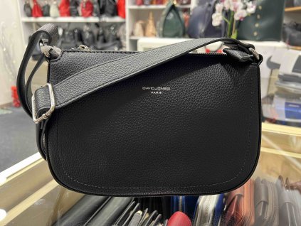 Dámská crossbody kabelka David Jones 6708B - černá