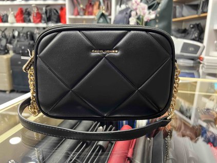 Dámská crossbody kabelka David Jones 7020-2 - černá