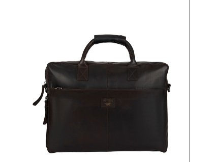 Pánská kožená taška Mustang Freddie 45.118901 - hnědá