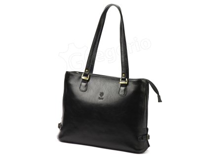 Dámská kožená kabelka Florence 14 - černá