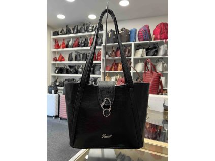 Dámská kabelka Karen Linda - černá