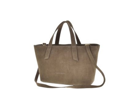 Dámská kožená kabelka Laura Biaggi TS-MG-438 - hnědá