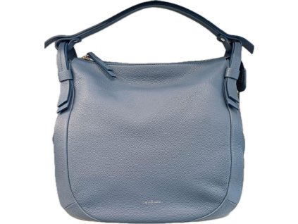 Kožená dámská kabelka Gianni Conti 2513900 - modrá