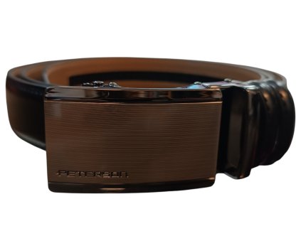 Opasek pánský kožený Peterson A020 - černý