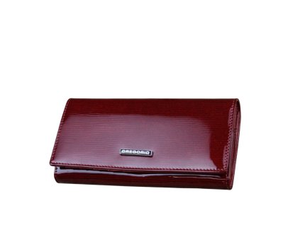Dámská kožená peněženka Gregorio LN-106 - červená