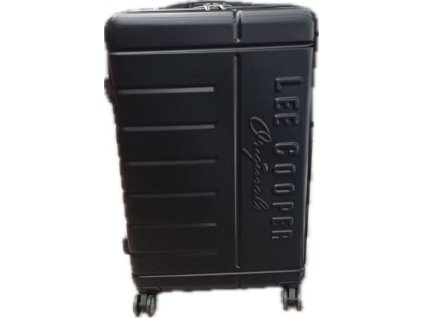 Cestovní kufr skořepinový Lee Cooper 33303 - černý vel.L