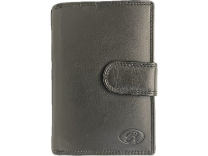 Dámská kožená peněženka R-19 - černá