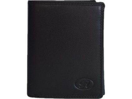 Pánská kožená peněženka R - černá