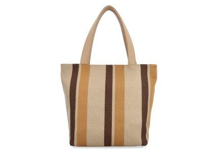 Dámská shopper kabelka Indee 6436 - hnědá
