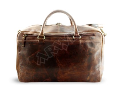 Luxusní cestovní kožená taška