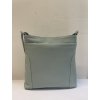 Dámská kožená zipová crossbody kabelka Patrizia Piu 1511- zelená