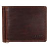 Pánská kožená dolarovka Lagen - hnědá
