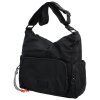 Dámská textilní crossbody kabelka ILF - černá