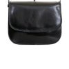 Dámská kabelka kožená /lovecká/ - černá