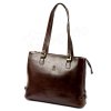 Dámská kožená kabelka Florence 14 - tmavě hnědá