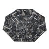 Dámský skládací deštník Mini Fiber scribble černý