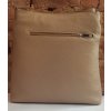 Dámská kožená crossbody kabelka Patrizia Piu - béžová