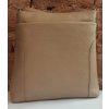 Dámská kožená crossbody kabelka Patrizia Piu - béžová