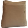 Dámská kožená crossbody kabelka Patrizia Piu - béžová