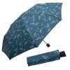 Dámský skládací deštník Mini Fiber Uni - modrý vzor