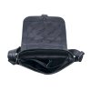 4955 schwarz waxy crossbody damen umhaengetasche herren 5 900x