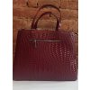 Dámská kabelka Chiara Tacjana - červená/ lesk